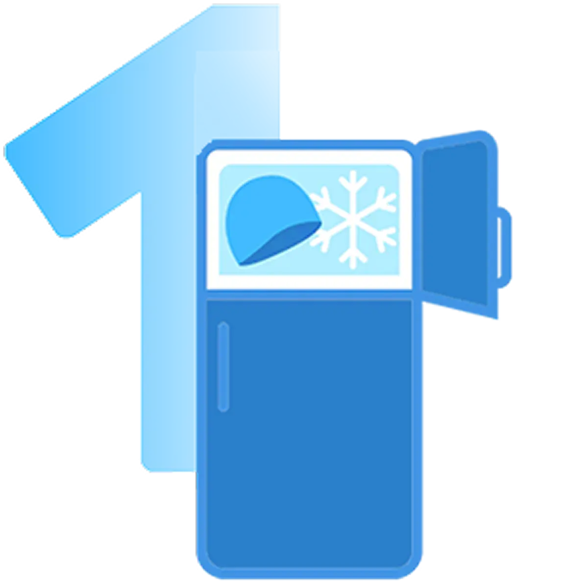 Step 1: Place in the freezer